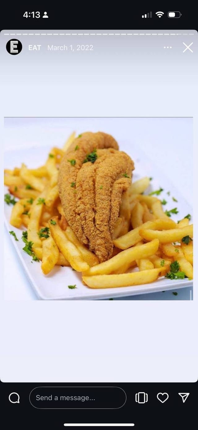 Catfish Dinner.
