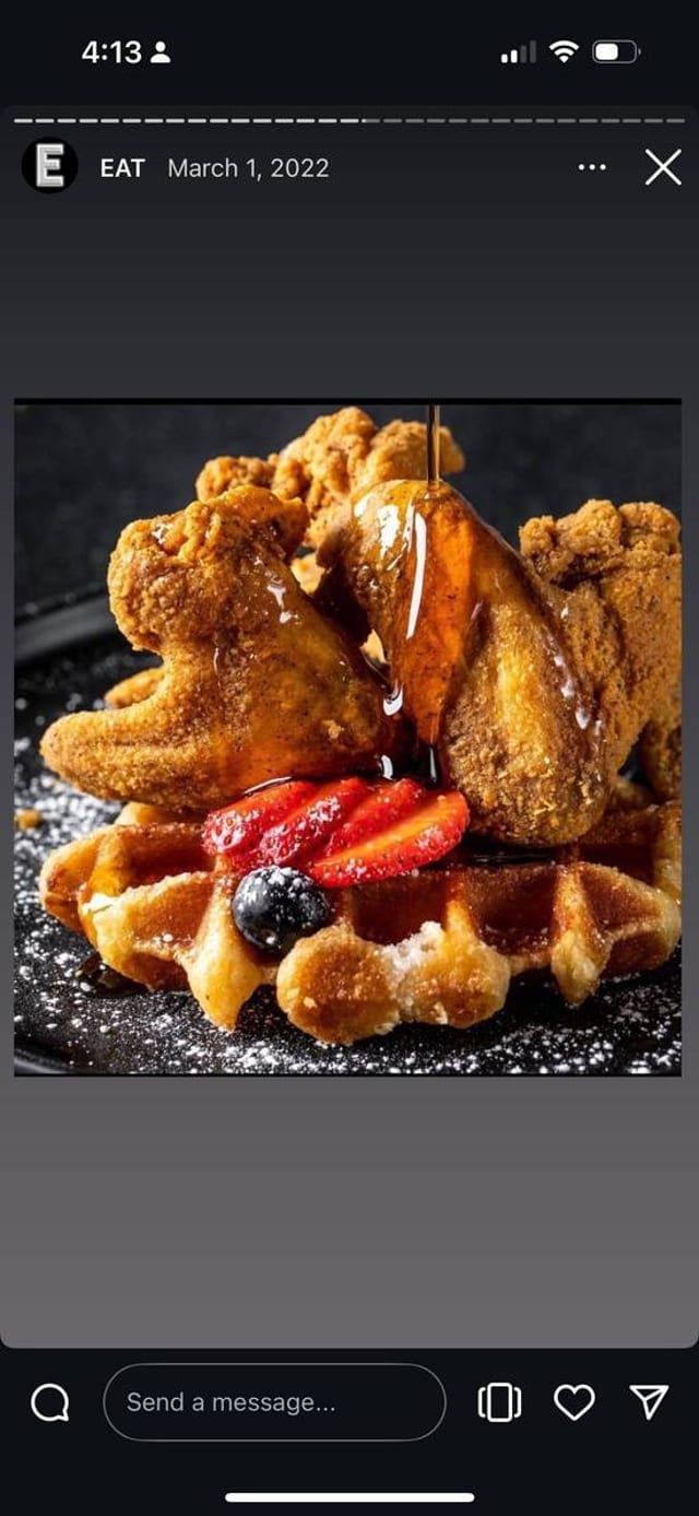 Chicken & Waffles.